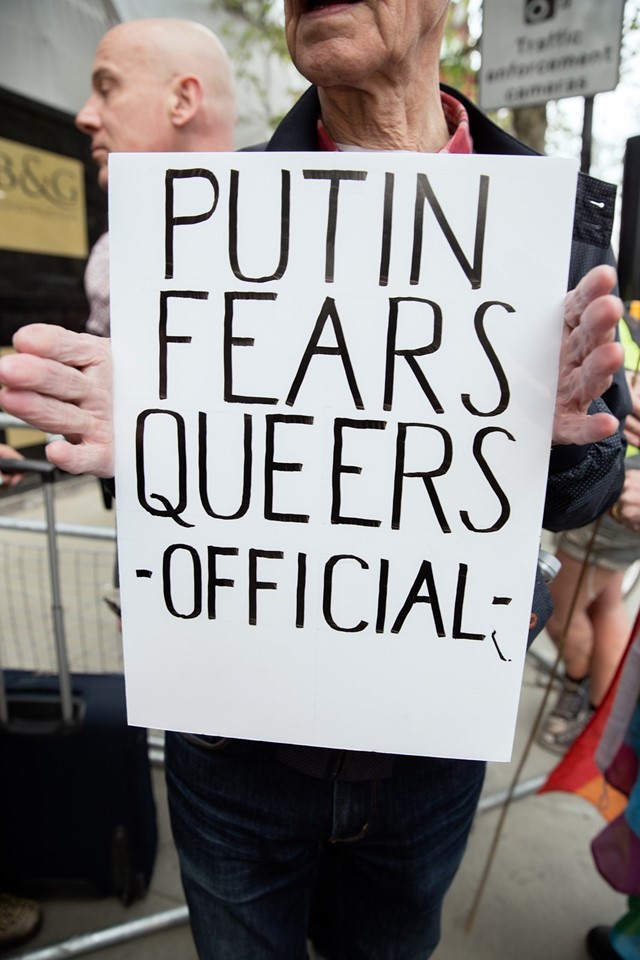 London Protests Chechnya S Gay Concentration Camps Dazed