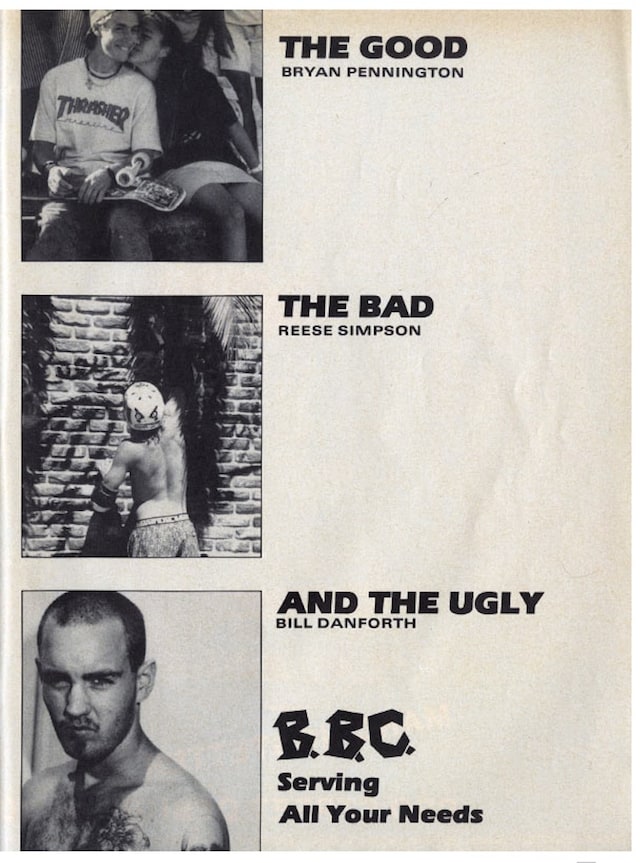 Courtesy of Life’s A Beach archive advert 80s 90s skate surf 5