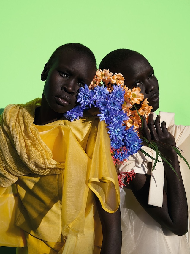 dazed spring summer 2017 alek wek grace bol 4