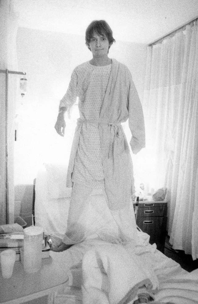 Richard Lloyd in the hospital 1977 - photography by GODLIS 5