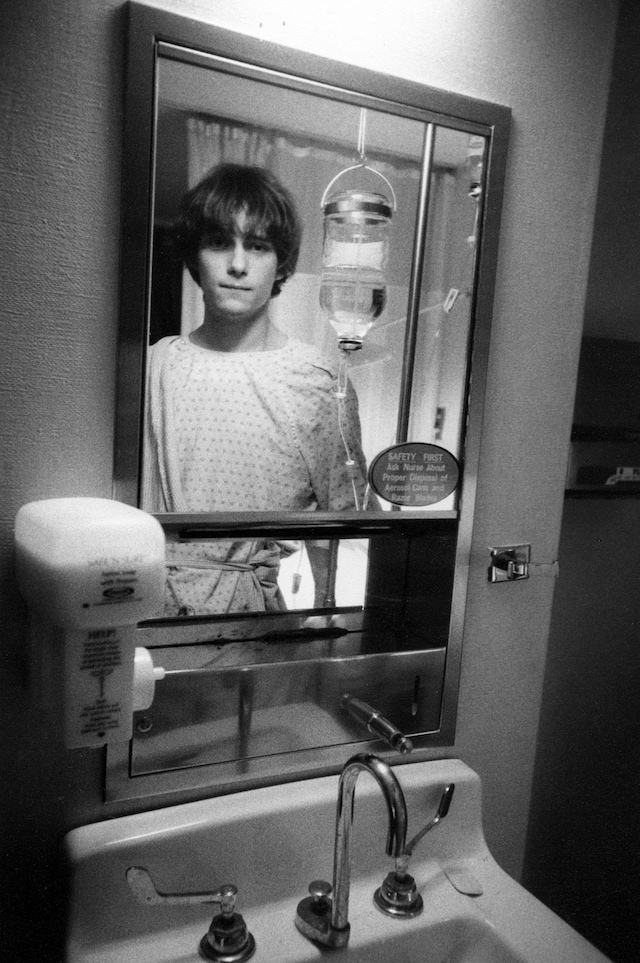 Richard Lloyd in the hospital 1977 - photography by GODLIS 6