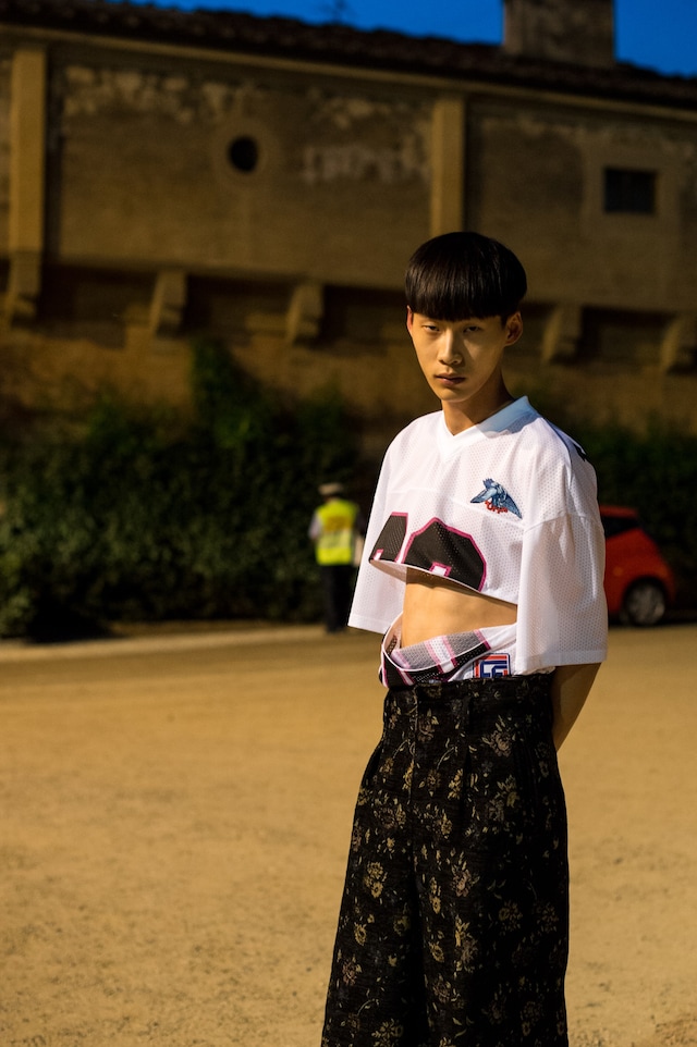 off white virgil abloh jenny holzer pitti uomo ss18 4