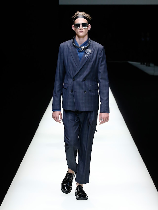 emporio armani ss18 milan menswear giorgio 2