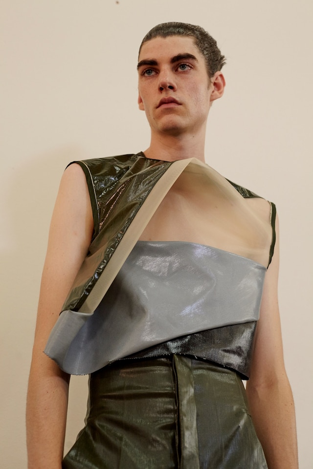 Rick Owens SS18 menswear paris show backstage 4