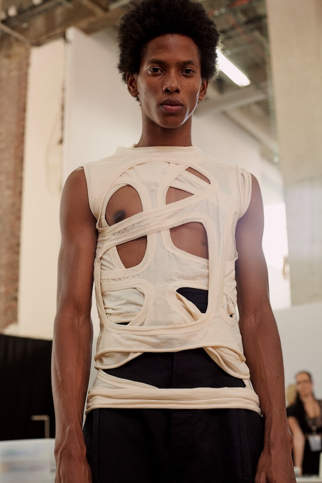 Rick Owens SS18 menswear paris show backstage 15