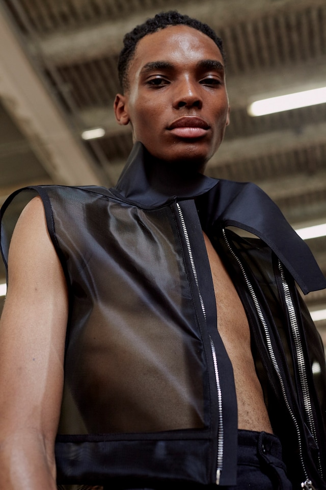 Rick Owens SS18 menswear paris show backstage 10