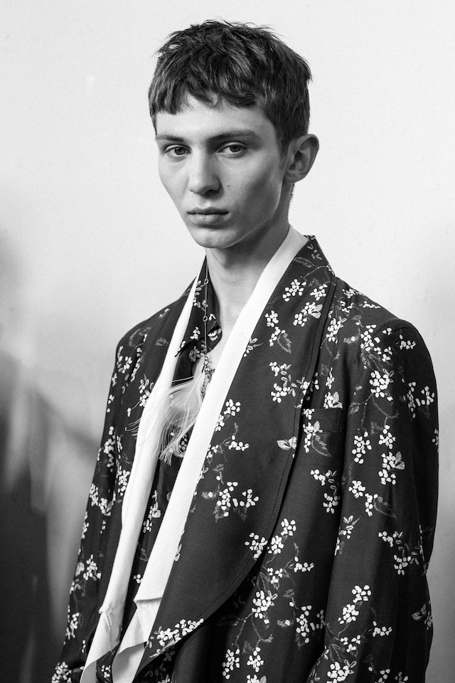 ann demeulemeester menswear ss18 paris robert mapplethorpe 5