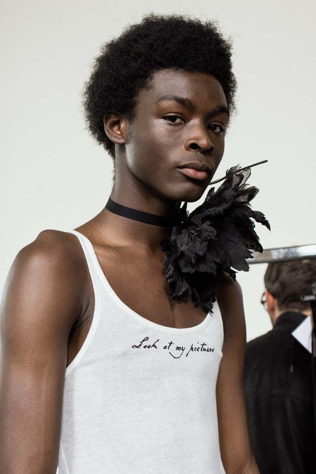 ann demeulemeester menswear ss18 paris robert mapplethorpe 10