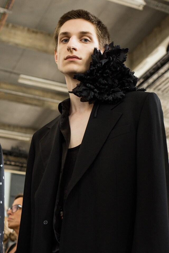 ann demeulemeester menswear ss18 paris robert mapplethorpe 7