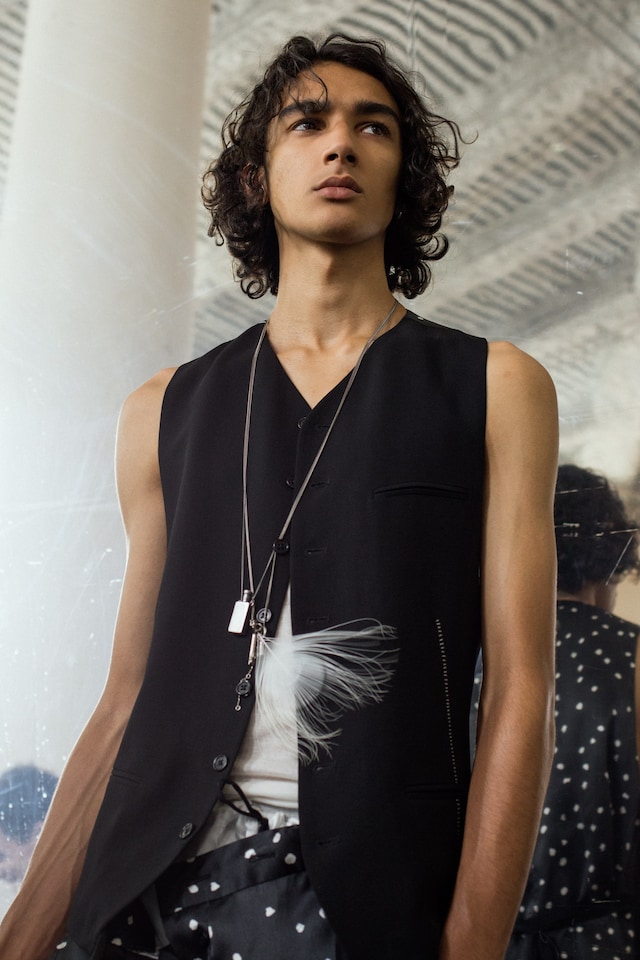 ann demeulemeester menswear ss18 paris robert mapplethorpe 14