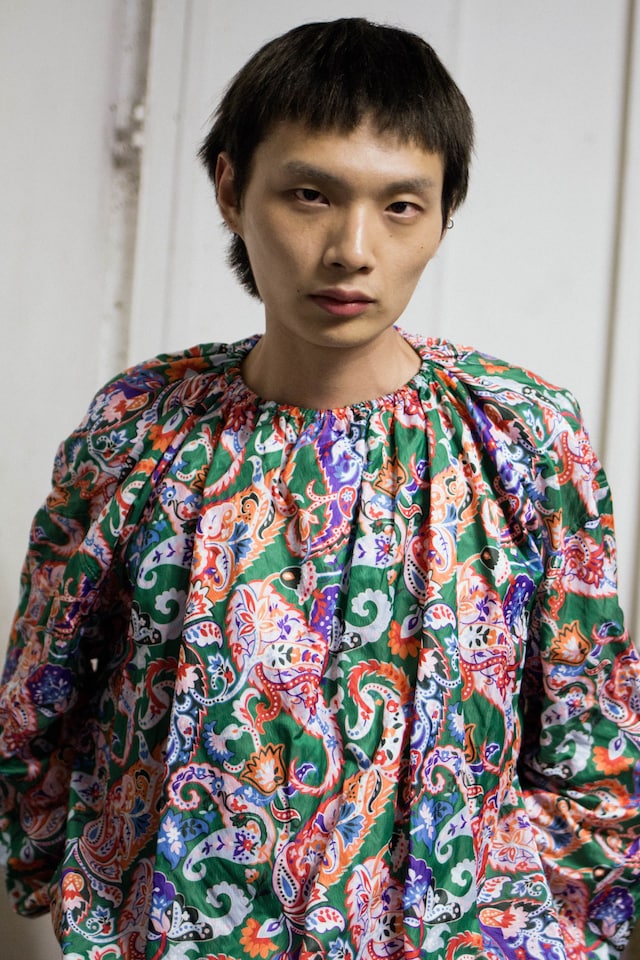 Kenzo SS18 mens womens paris show backstage 5