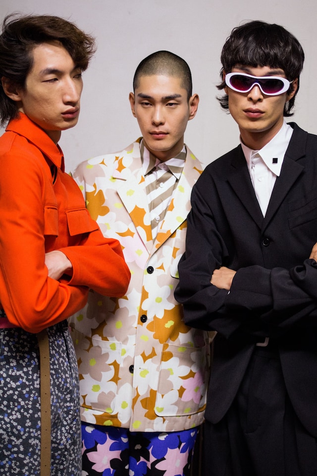 Kenzo SS18 mens womens paris show backstage 7