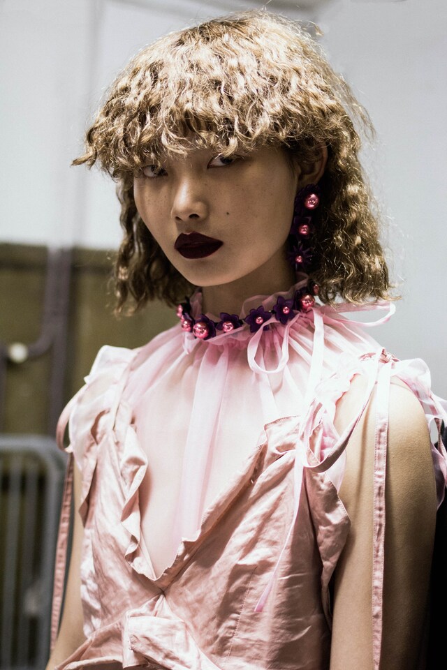 Kenzo SS18 mens womens paris show backstage 6
