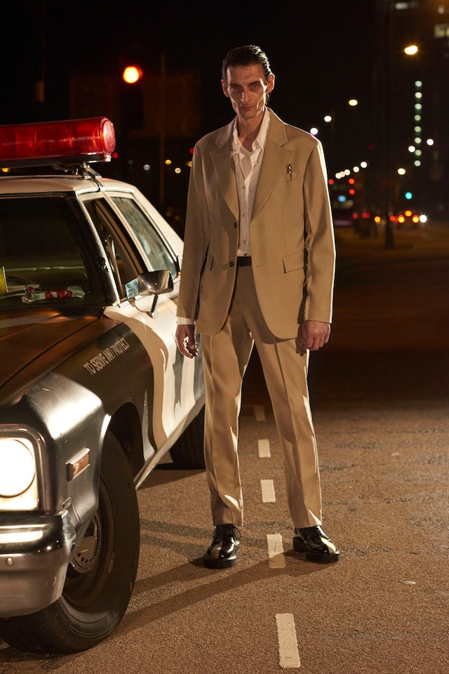 yang li cop police car ss18 menswear 0