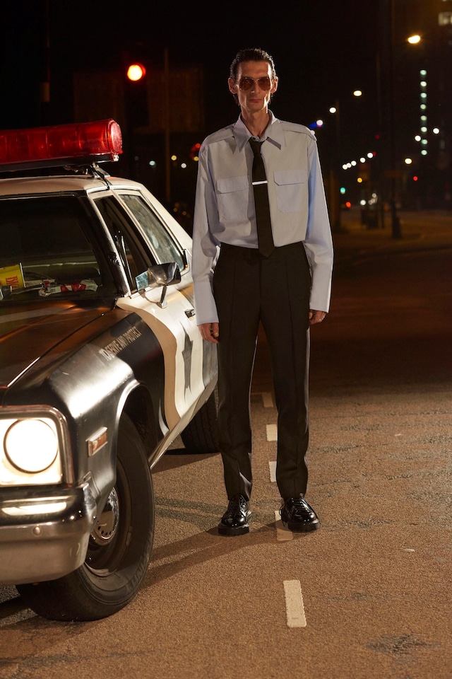 yang li cop police car ss18 menswear 12