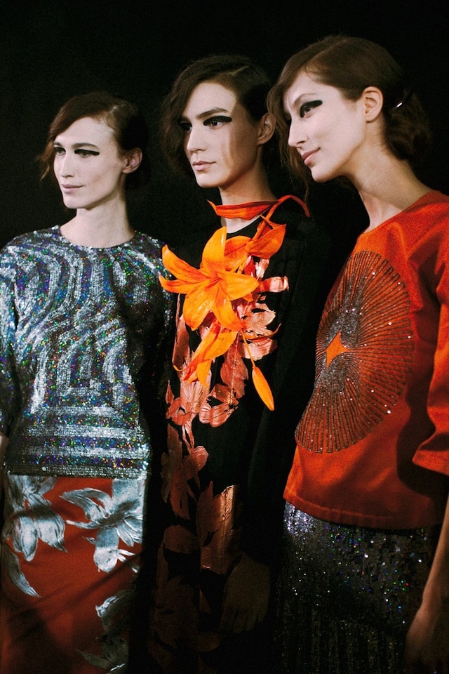 backstage photographer dries van noten fashion paris 0