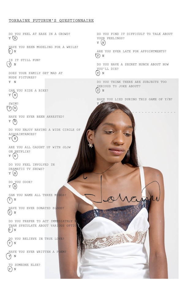 Richard Kern and Sandy Kim no agency nyfw ss18 19