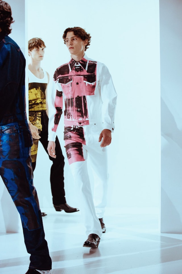 calvin klein SS18 raf simons new york andy warhol 18