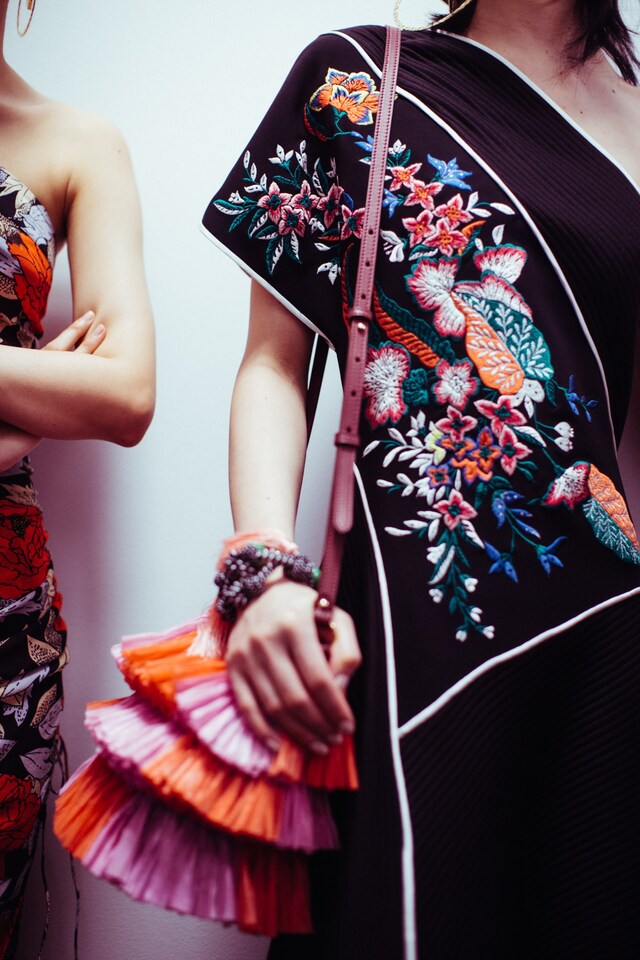 Diane Von Furstenberg SS18 jonathan saunders new york nyfw 24