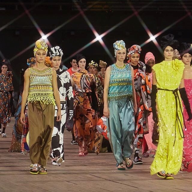 marc jacobs ss18 turbans new york nyfw