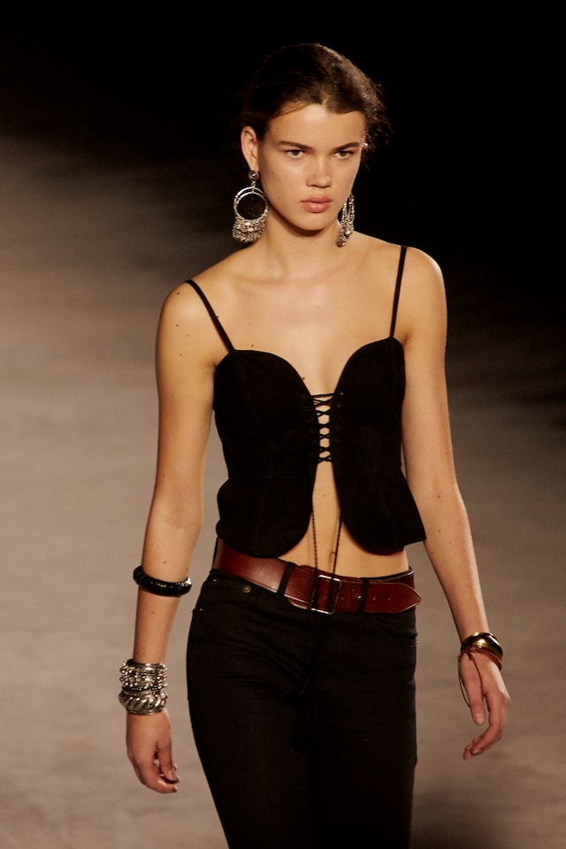 saint laurent ysl ss18 anthony vaccarello paris pfw 2