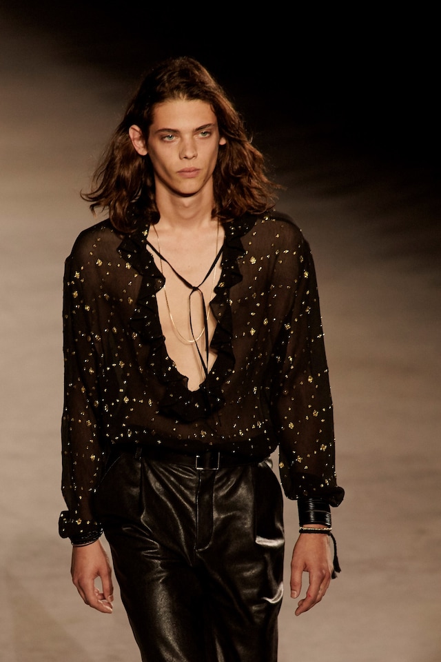 saint laurent ysl ss18 anthony vaccarello paris pfw 4