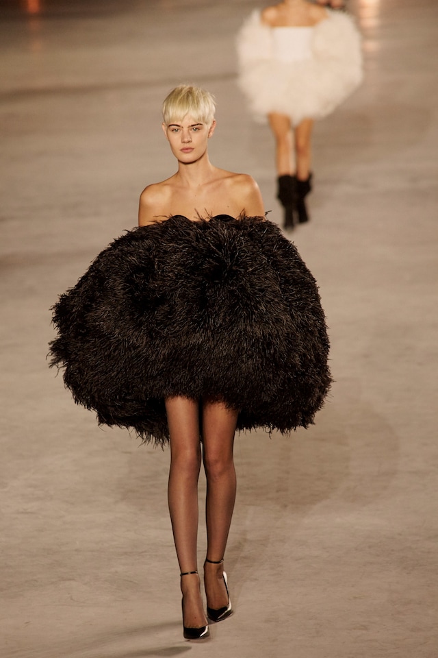 saint laurent ysl ss18 anthony vaccarello paris pfw 12