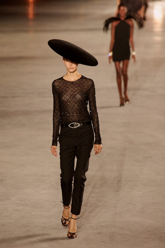 saint laurent ysl ss18 anthony vaccarello paris pfw 16