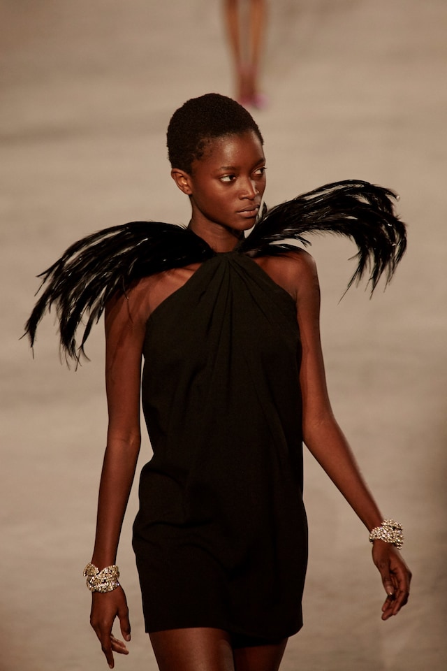 saint laurent ysl ss18 anthony vaccarello paris pfw 17