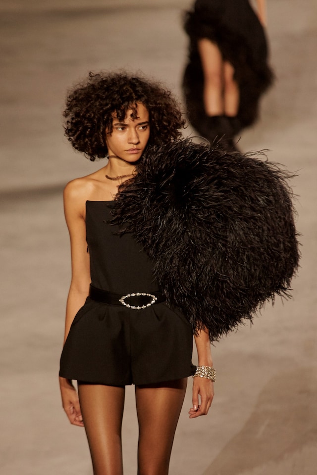 saint laurent ysl ss18 anthony vaccarello paris pfw 18