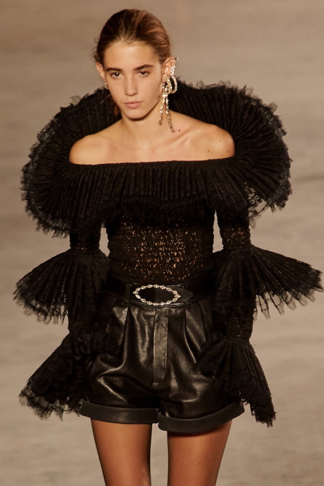 saint laurent ysl ss18 anthony vaccarello paris pfw 20