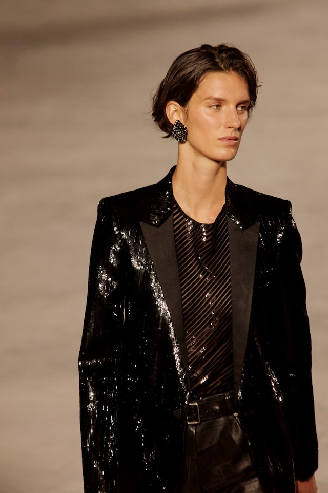 saint laurent ysl ss18 anthony vaccarello paris pfw 26