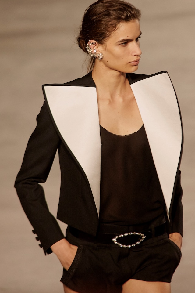 saint laurent ysl ss18 anthony vaccarello paris pfw 27