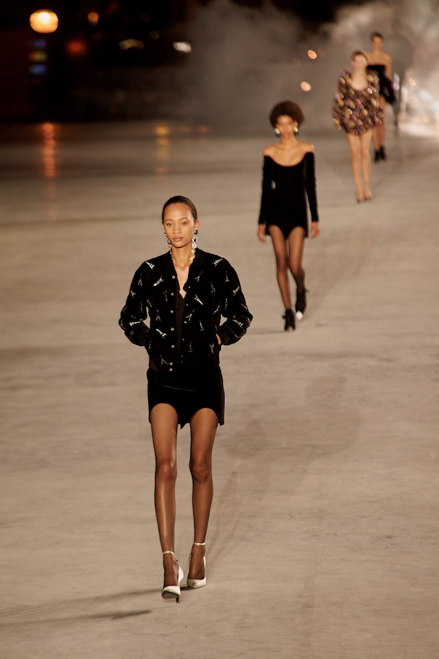 saint laurent ysl ss18 anthony vaccarello paris pfw 28