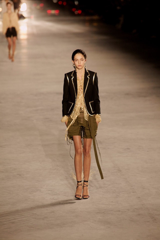 saint laurent ysl ss18 anthony vaccarello paris pfw 35