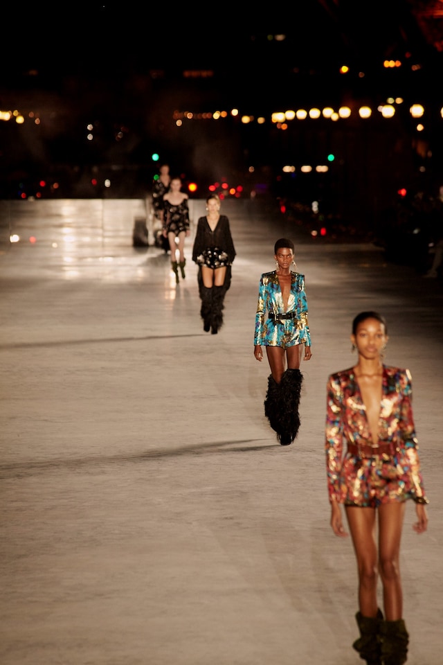 saint laurent ysl ss18 anthony vaccarello paris pfw 38