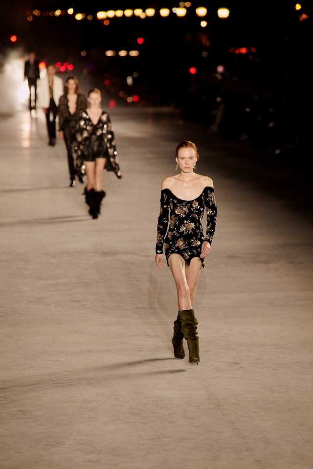 saint laurent ysl ss18 anthony vaccarello paris pfw 39