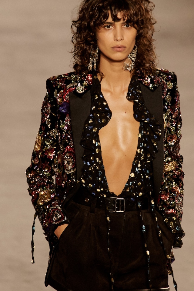 saint laurent ysl ss18 anthony vaccarello paris pfw 40