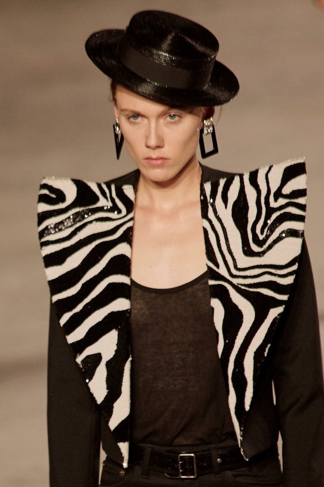 saint laurent ysl ss18 anthony vaccarello paris pfw 48