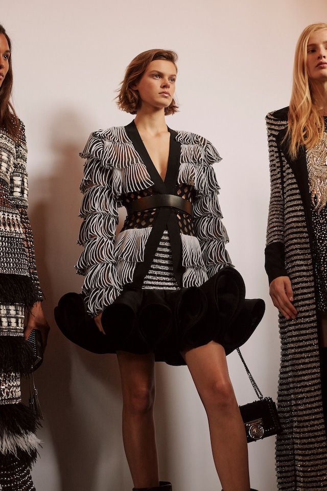 balmain olivier rousteing ss18 paris pfw 15