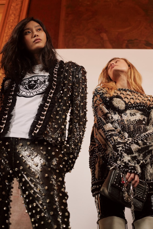 balmain olivier rousteing ss18 paris pfw 12
