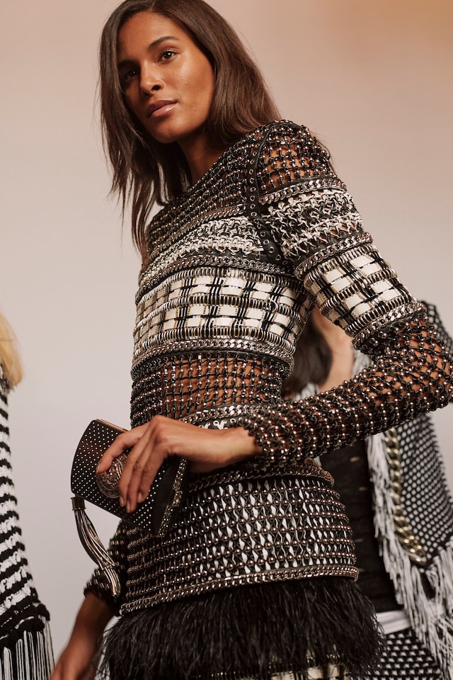 balmain olivier rousteing ss18 paris pfw 13