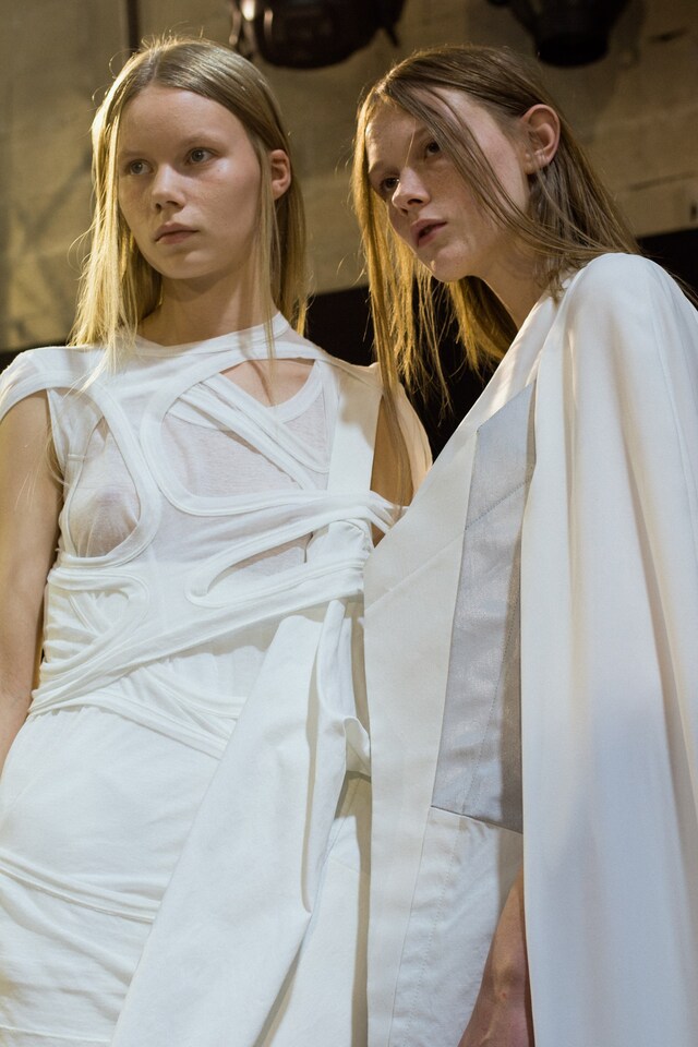 rick owens ss18 paris fashion pfw michele lamy 2