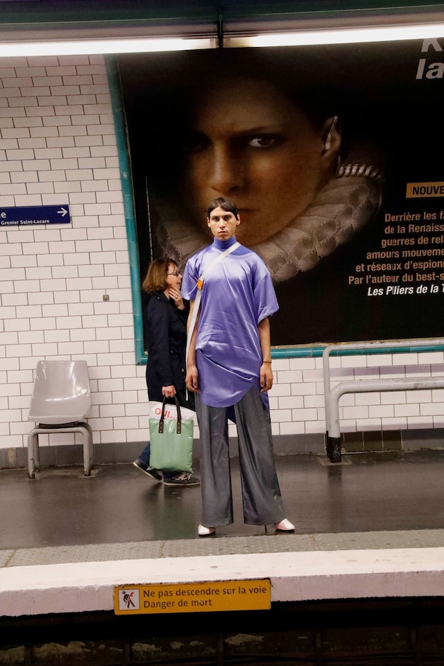 DUMITRASCU SS18 paris metro pfw fashion 7