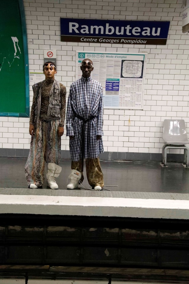 DUMITRASCU SS18 paris metro pfw fashion 16