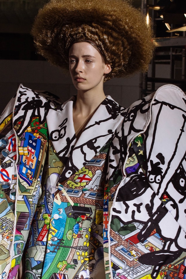 Comme des Gar&#231;ons SS18 paris rei kawakubo pfw 14