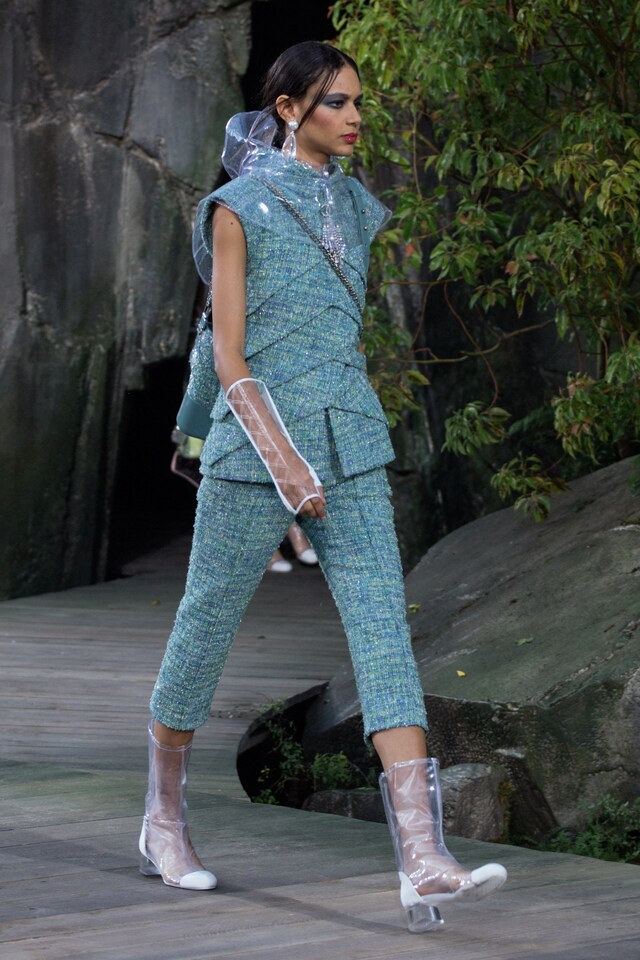 chanel ss18 paris pfw fashion karl lagerfeld 9