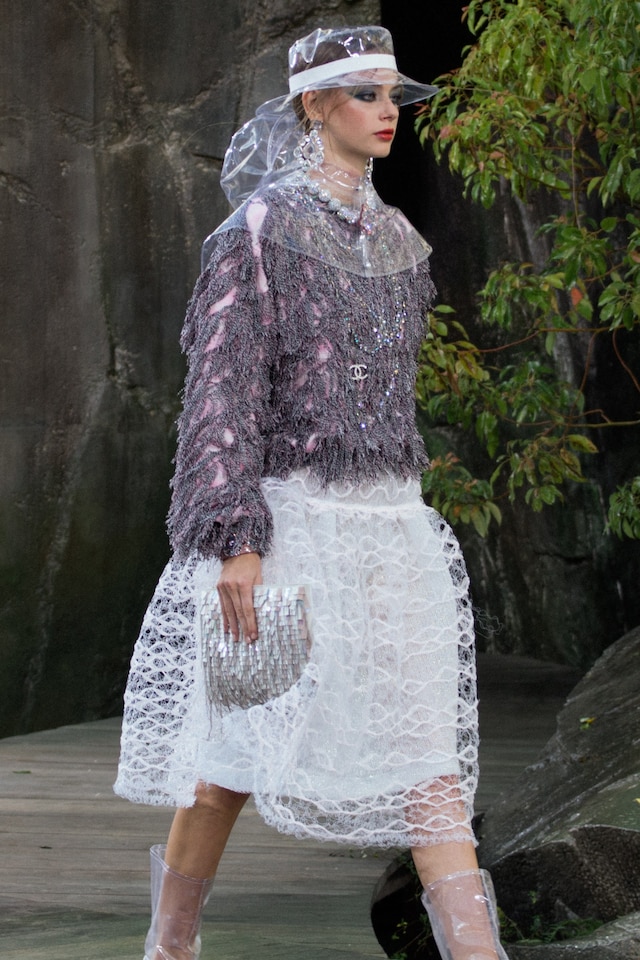 chanel ss18 paris pfw fashion karl lagerfeld 13