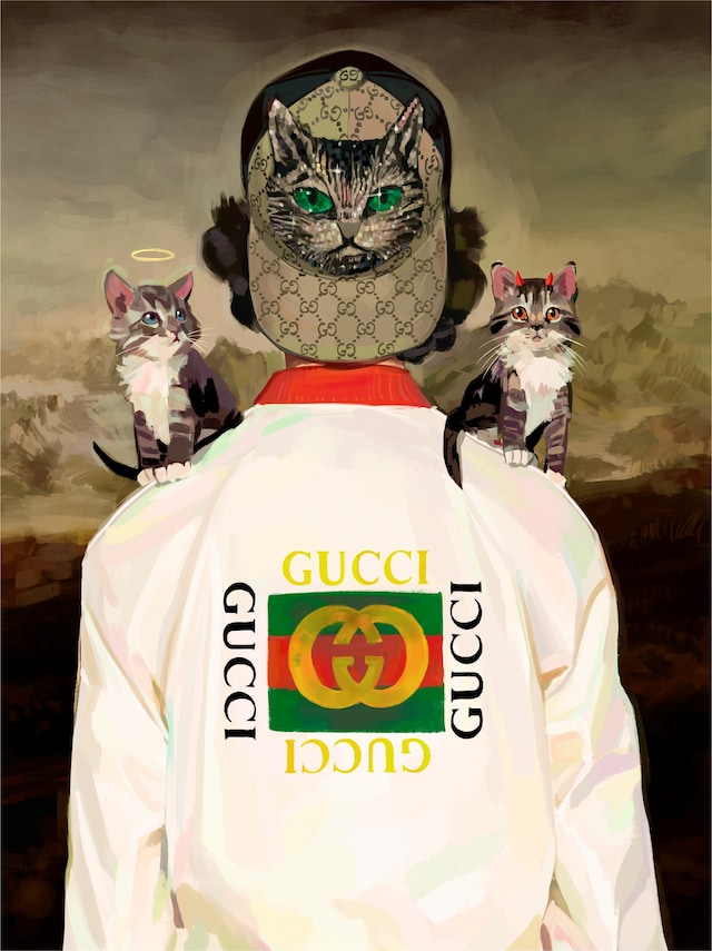gucci illustration fashion ignasi monreal gift giving 6