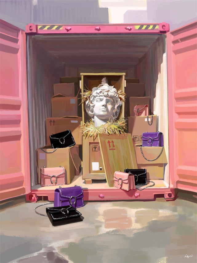 gucci illustration fashion ignasi monreal gift giving 22